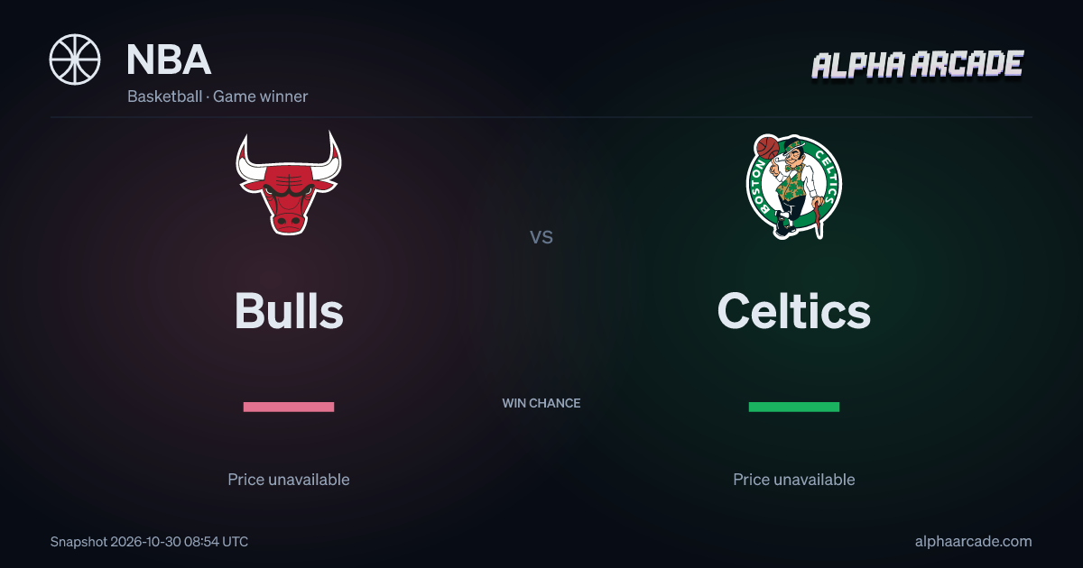 NBA: Bulls — / Celtics —