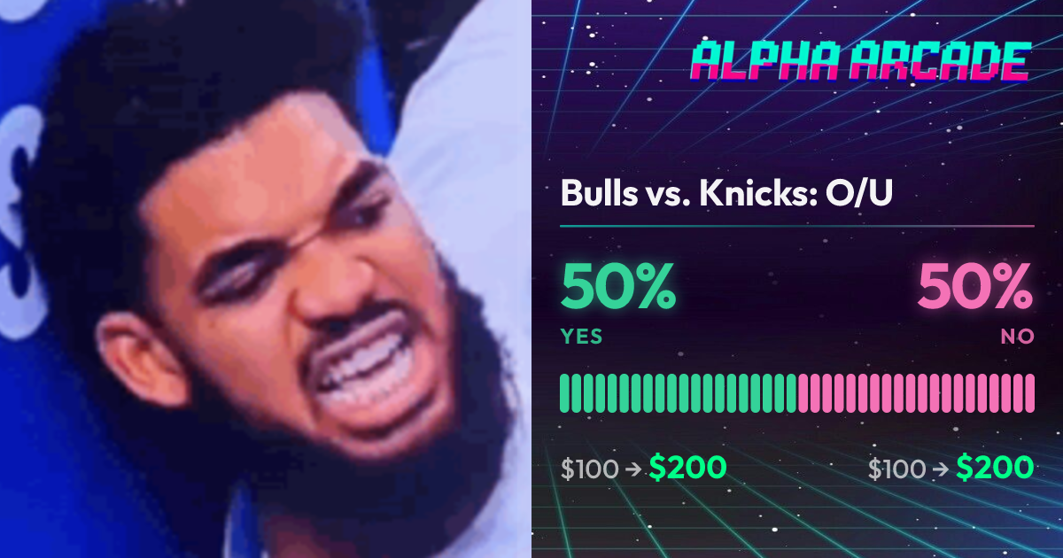 YES 50% / NO 50%