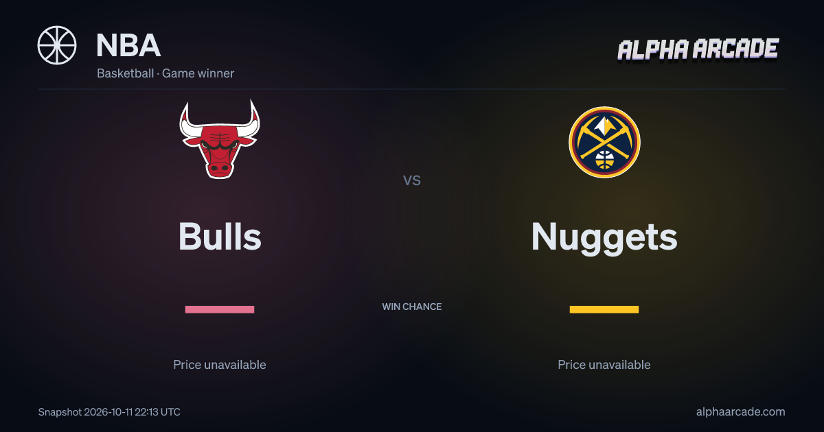 NBA: Bulls — / Nuggets —