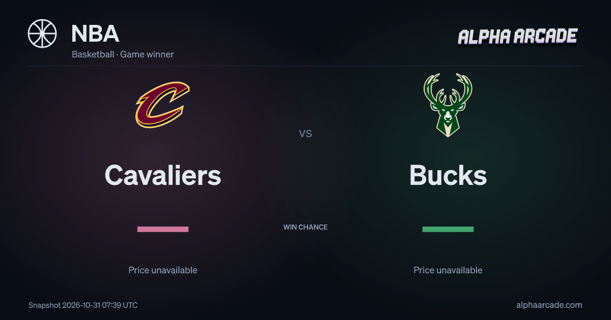 NBA: Cavaliers — / Bucks —
