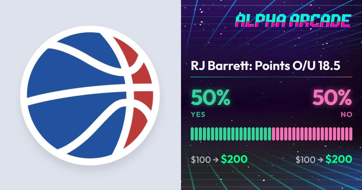 YES 50% / NO 50%