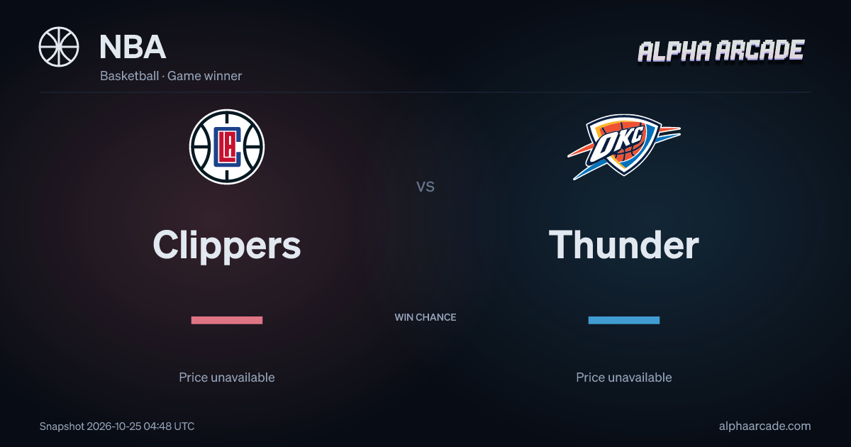 NBA: Clippers — / Thunder —