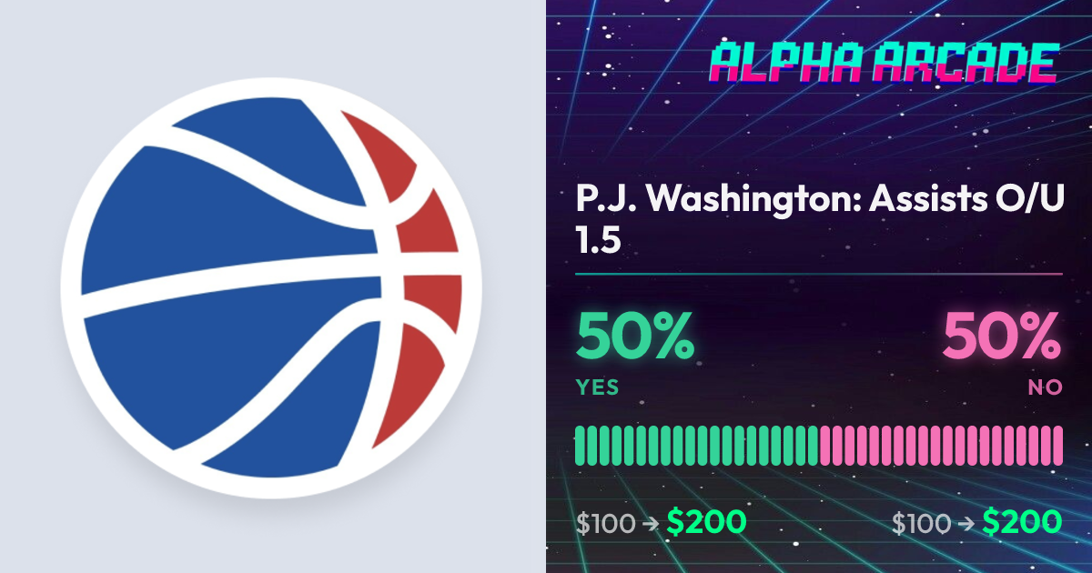 YES 50% / NO 50%