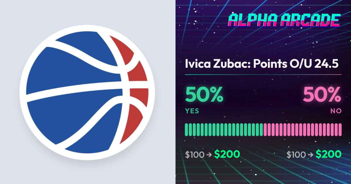YES 50% / NO 50%