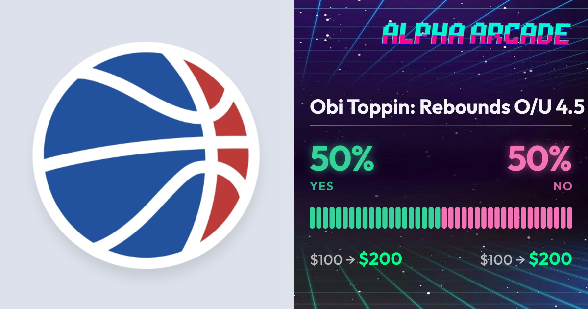 YES 50% / NO 50%
