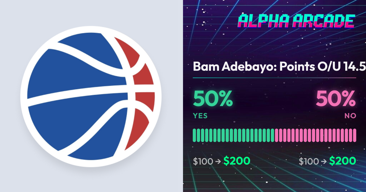 YES 50% / NO 50%