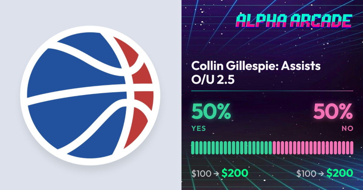 YES 50% / NO 50%