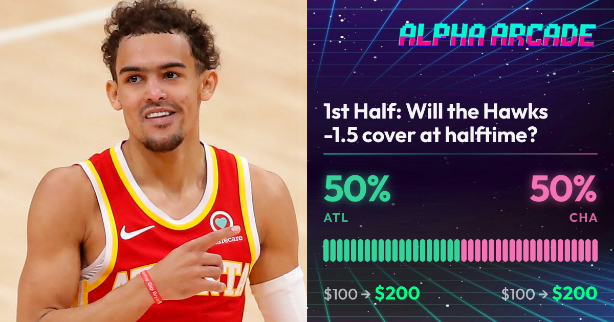 YES 50% / NO 50%