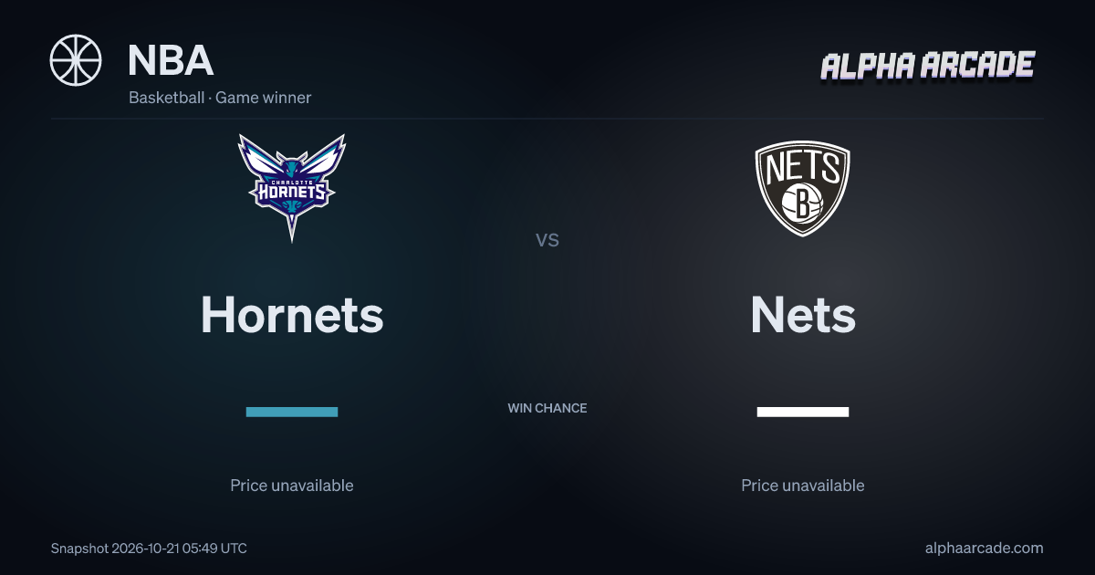 NBA: Hornets — / Nets —