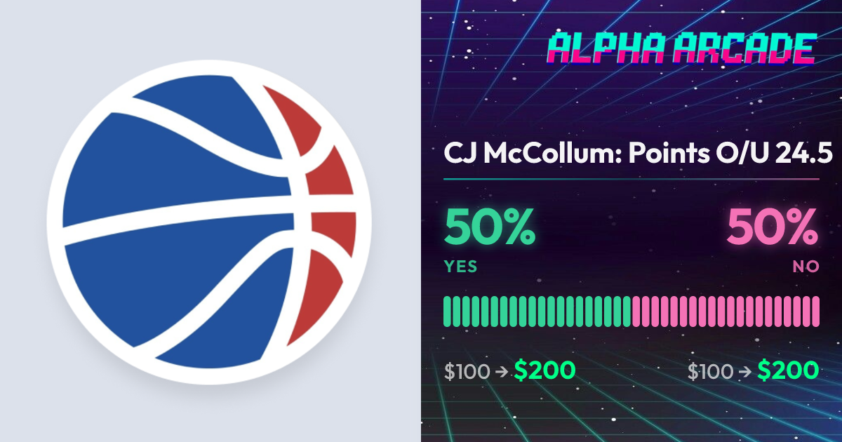 YES 50% / NO 50%