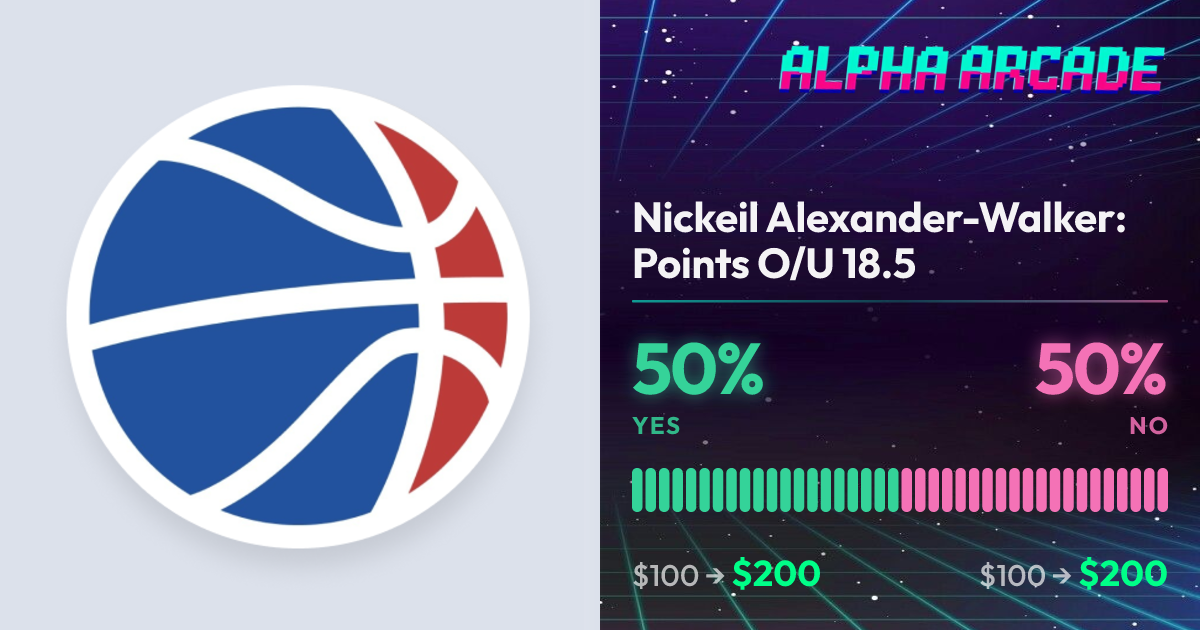YES 50% / NO 50%