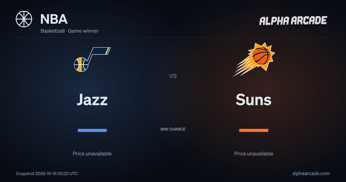 NBA: Jazz — / Suns —