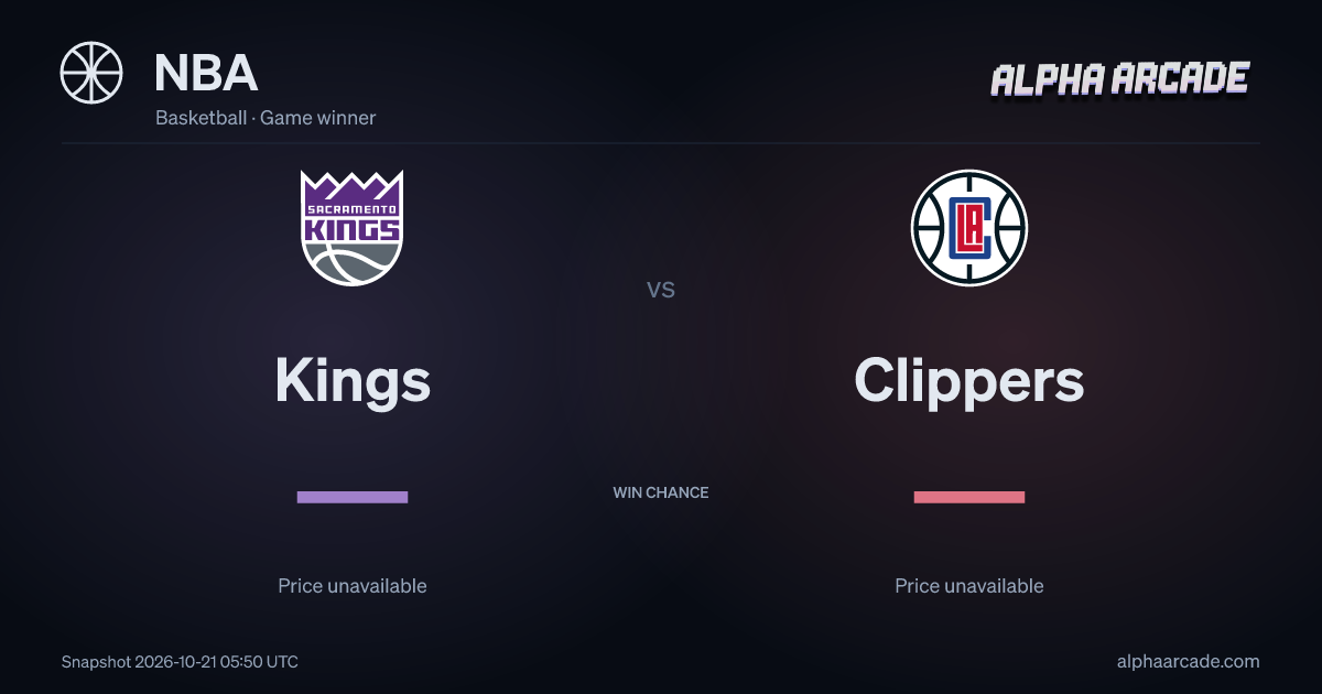 NBA: Kings — / Clippers —