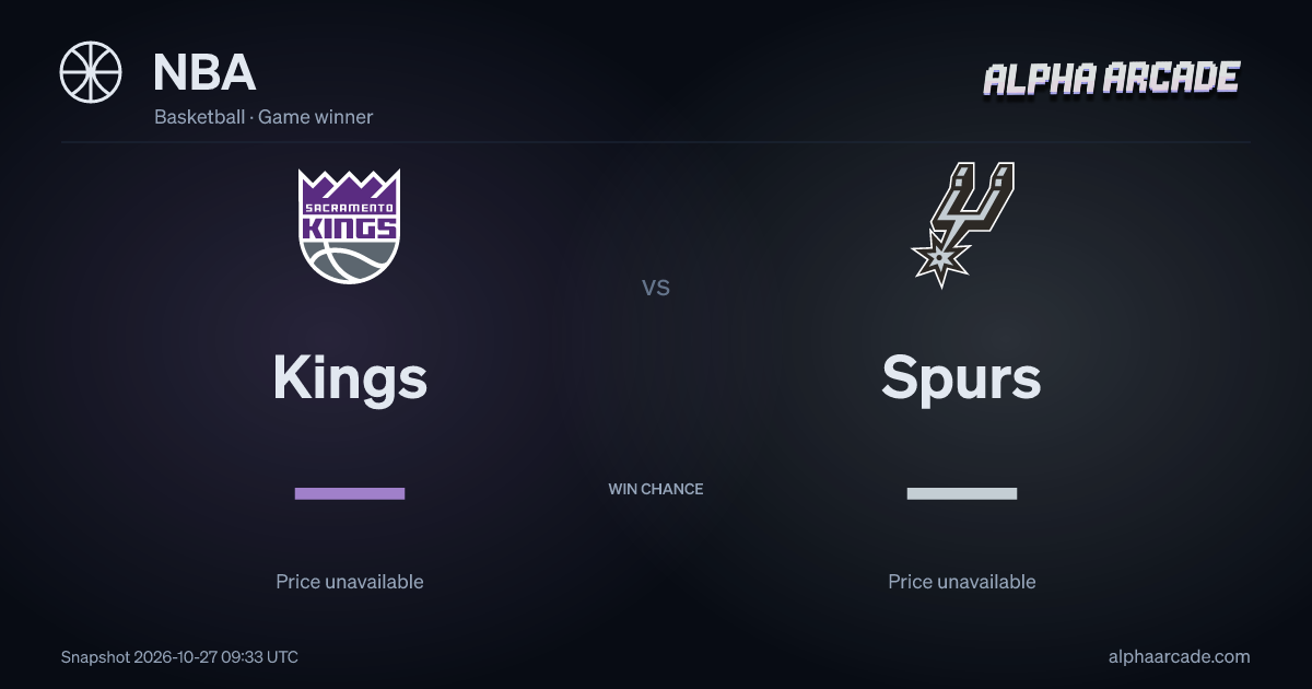 NBA: Kings — / Spurs —