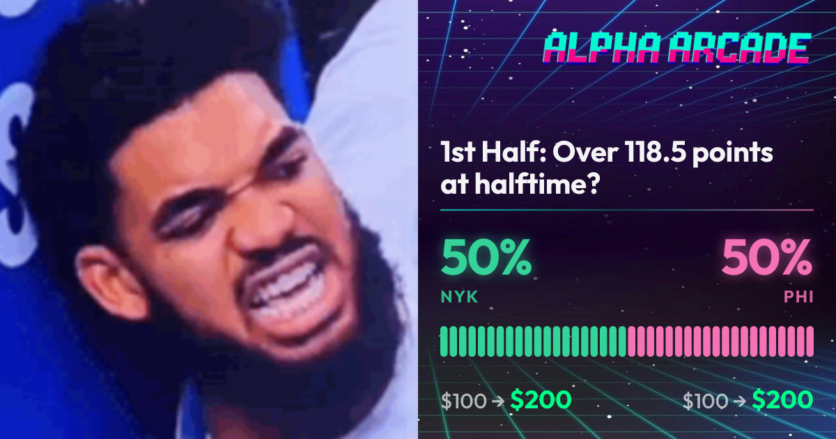 YES 50% / NO 50%