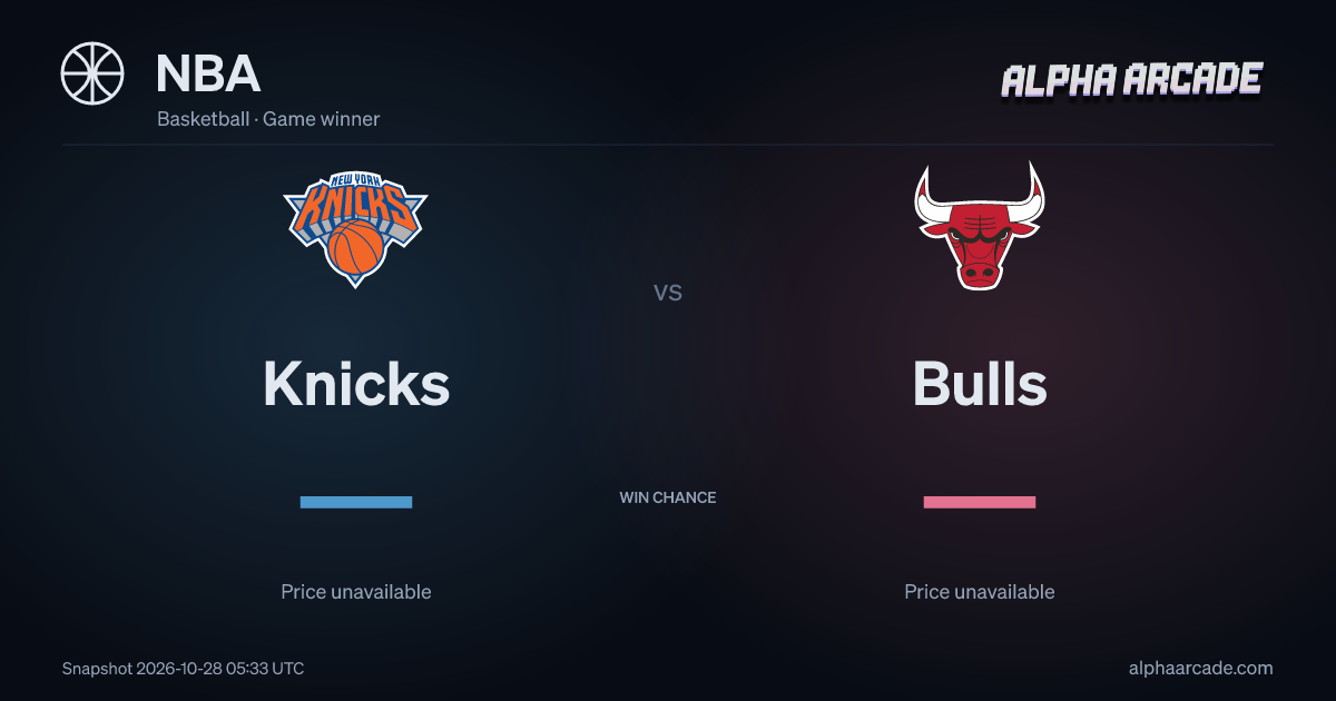 NBA: Knicks — / Bulls —