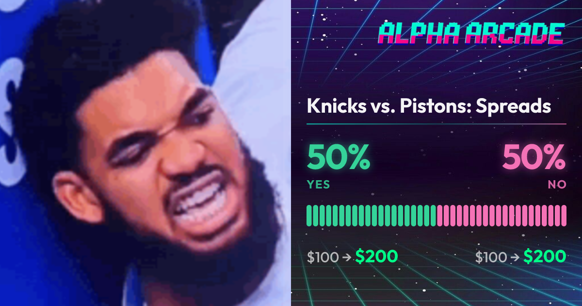 YES 50% / NO 50%
