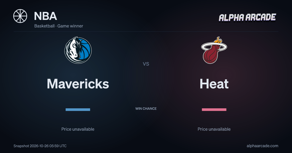NBA: Mavericks — / Heat —