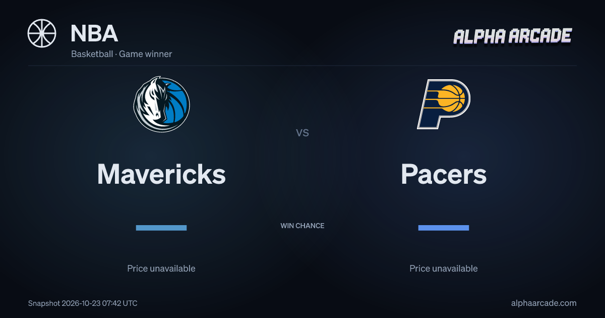NBA: Mavericks — / Pacers —