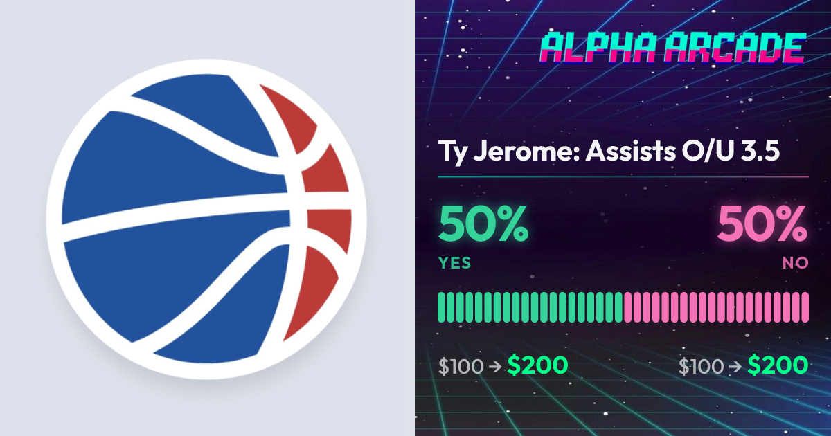 YES 50% / NO 50%