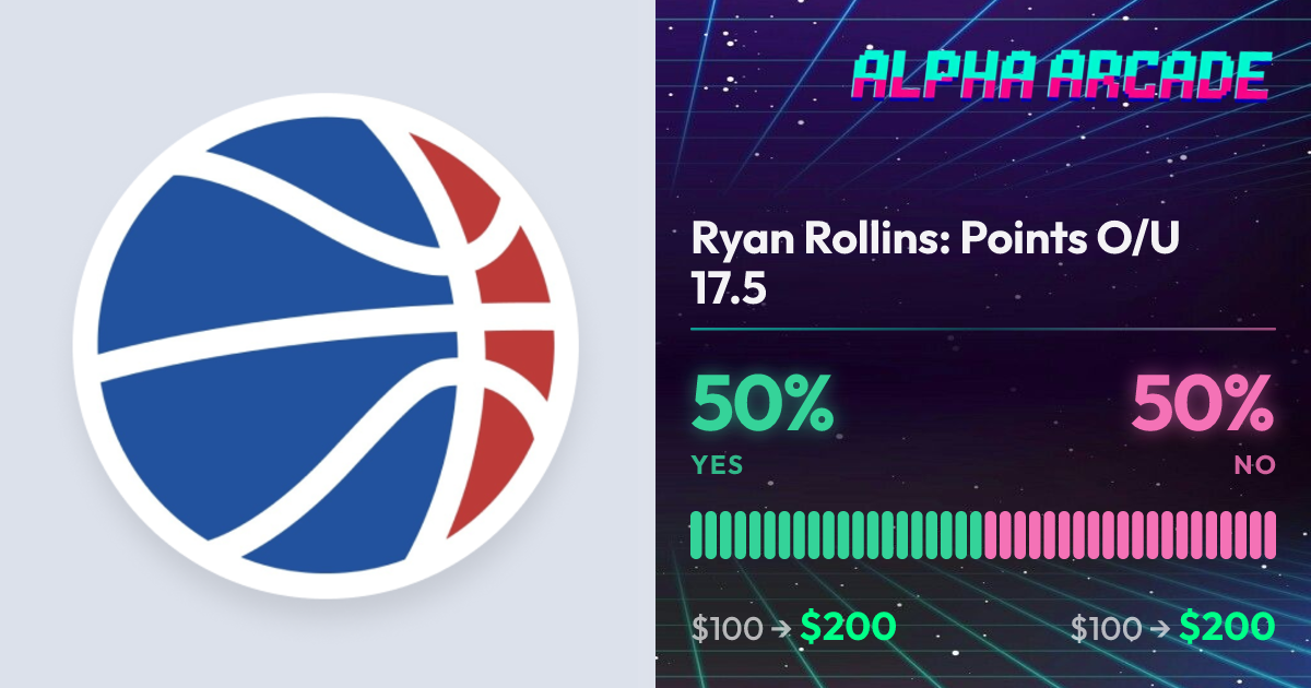 YES 50% / NO 50%