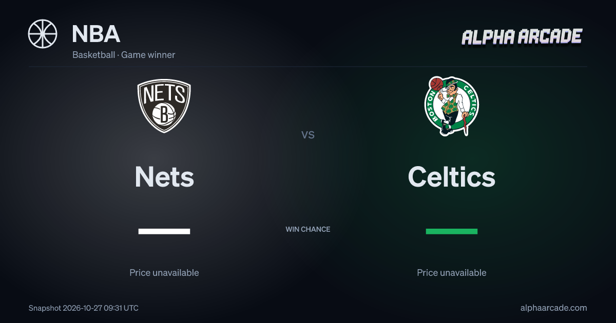 NBA: Nets — / Celtics —