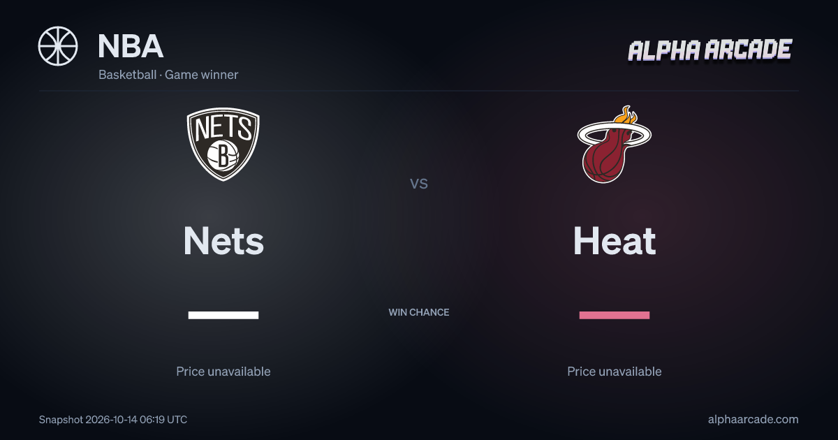 NBA: Nets — / Heat —