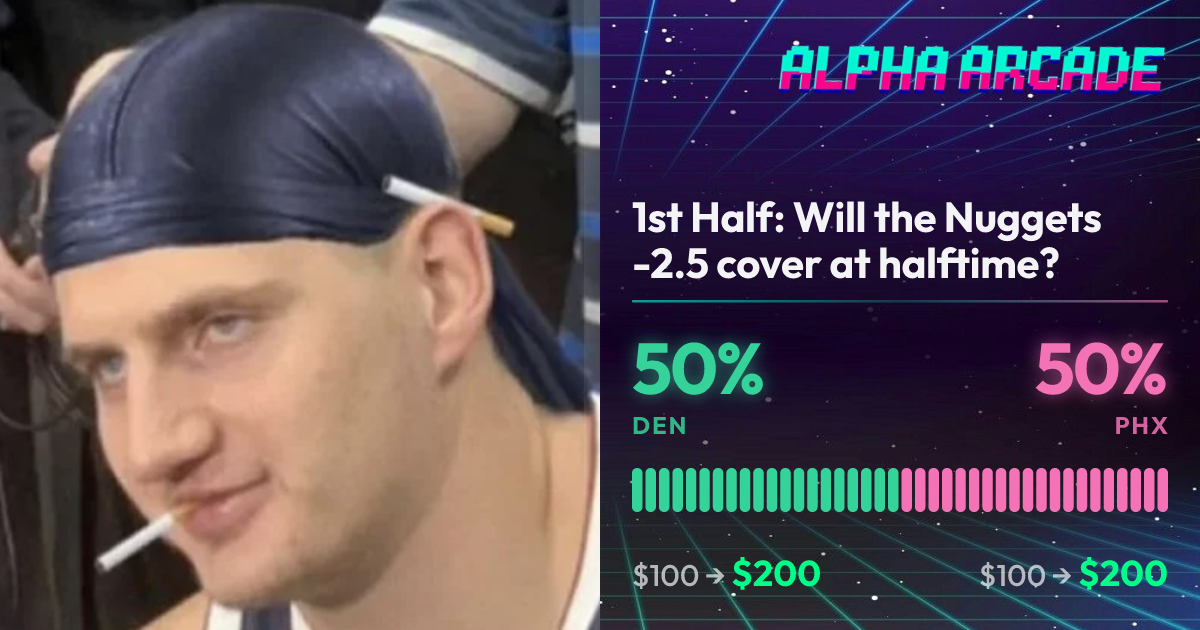 YES 50% / NO 50%