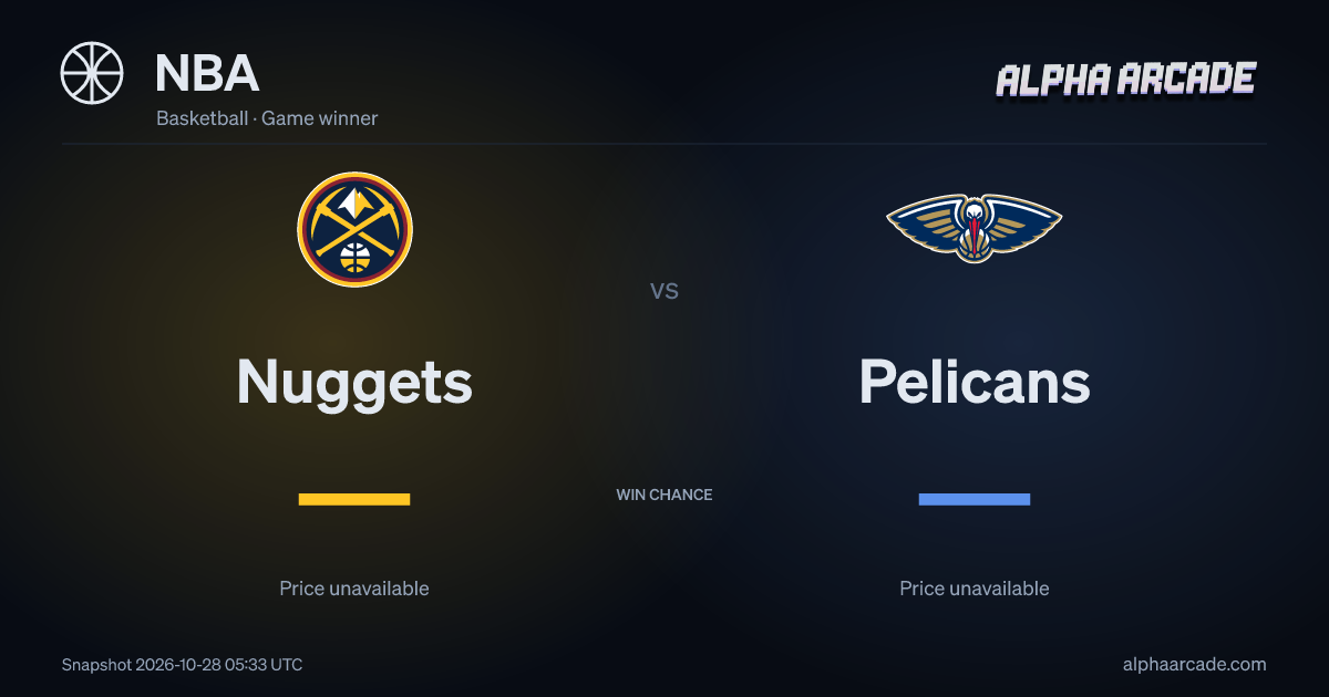 NBA: Nuggets — / Pelicans —