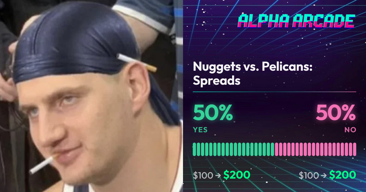 YES 50% / NO 50%