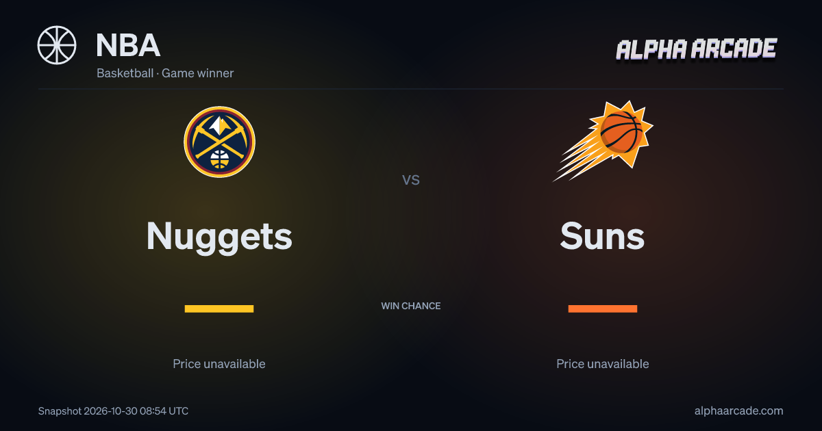 NBA: Nuggets — / Suns —