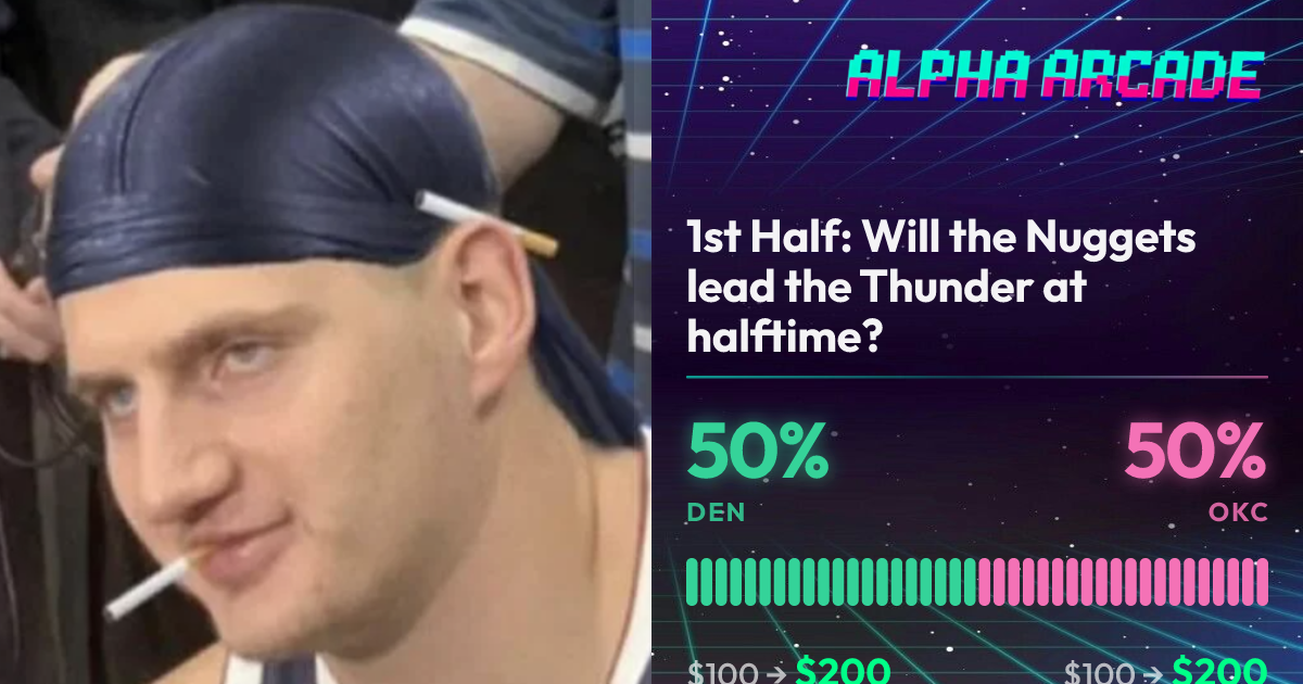 YES 50% / NO 50%
