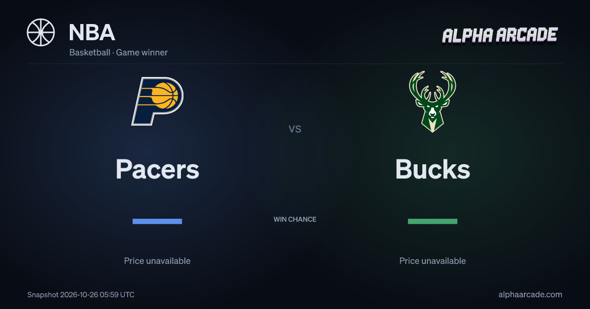 NBA: Pacers — / Bucks —