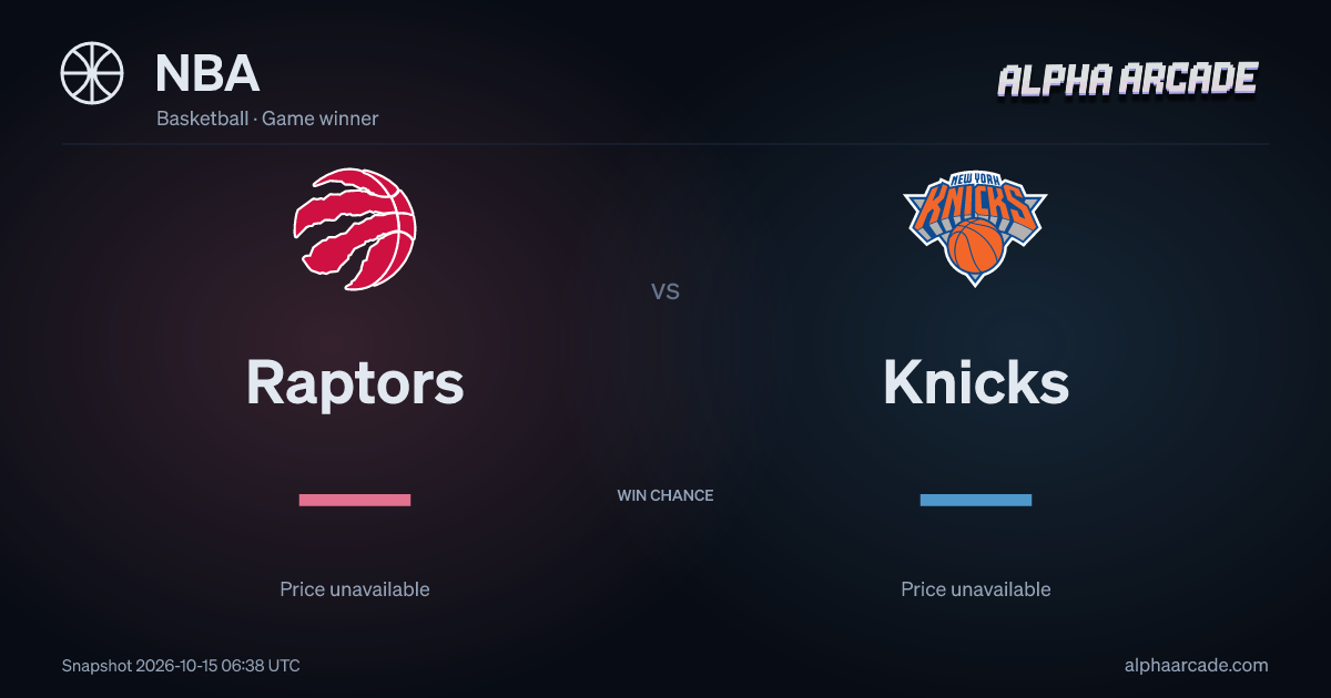 NBA: Raptors — / Knicks —
