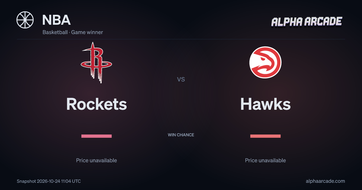 NBA: Rockets — / Hawks —