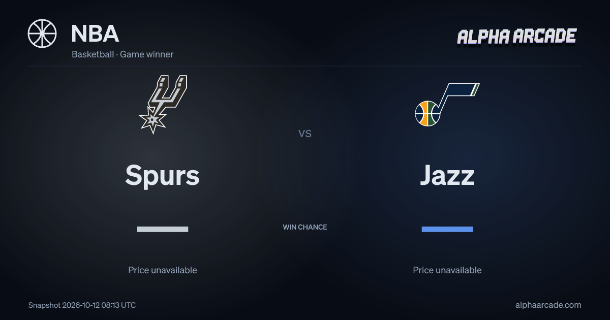 NBA: Spurs — / Jazz —