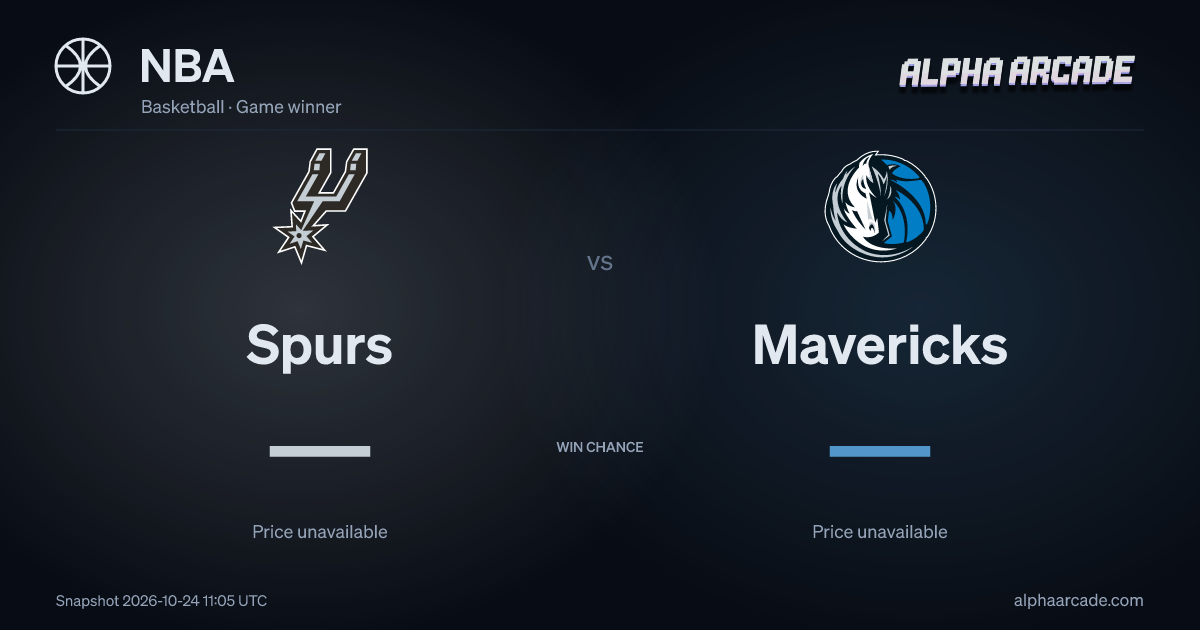 NBA: Spurs — / Mavericks —