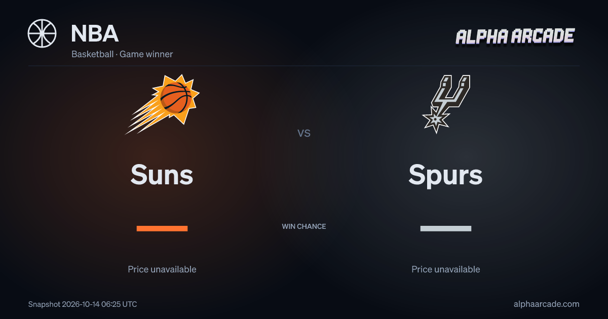 NBA: Suns — / Spurs —