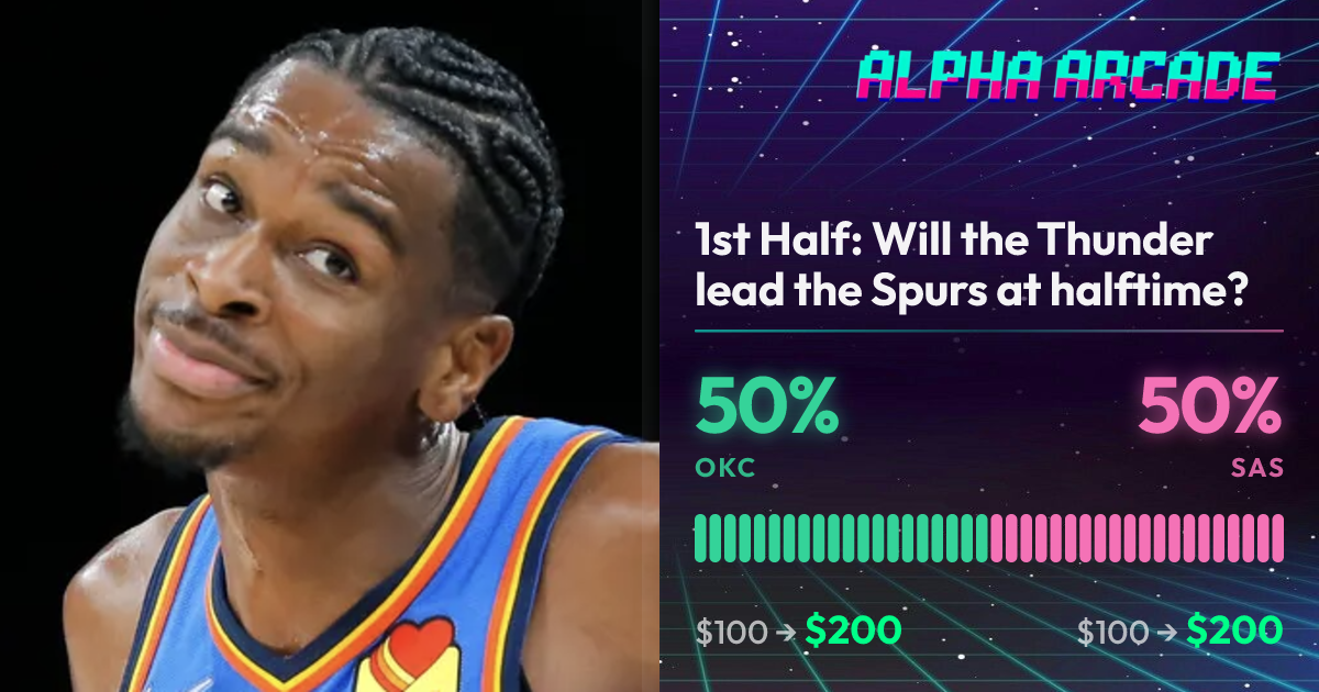 YES 50% / NO 50%