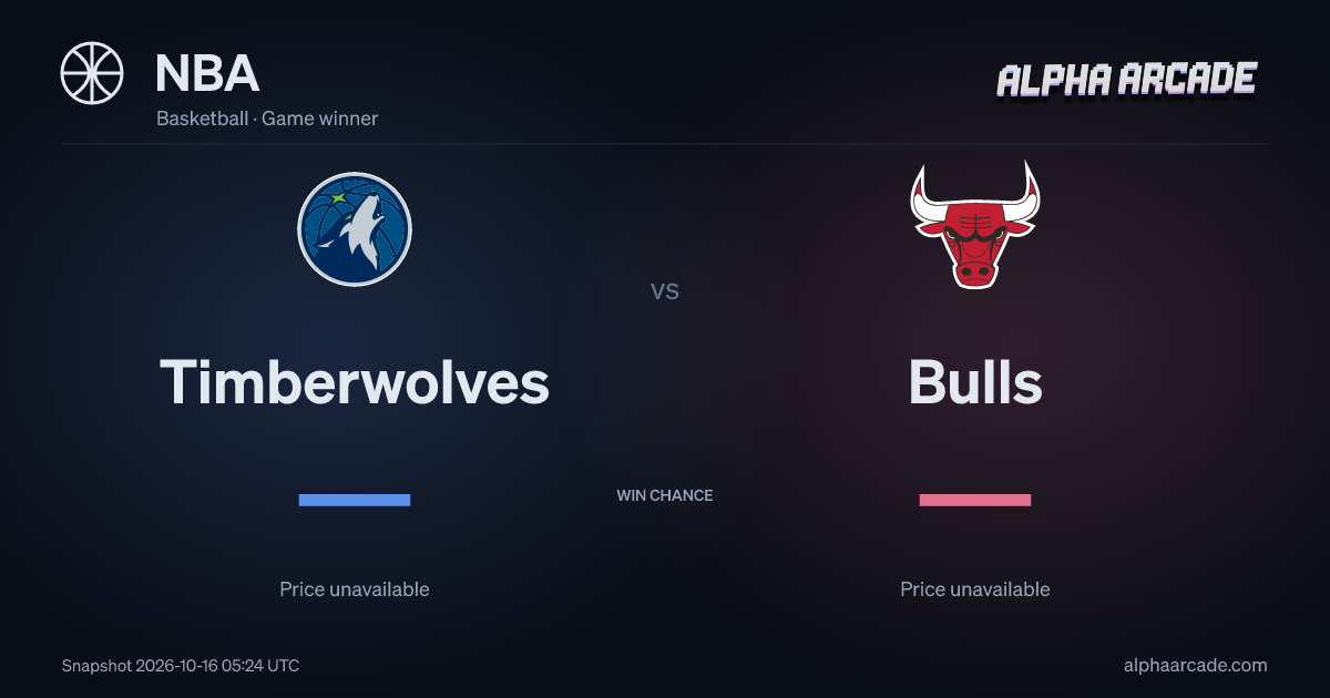 NBA: Timberwolves — / Bulls —