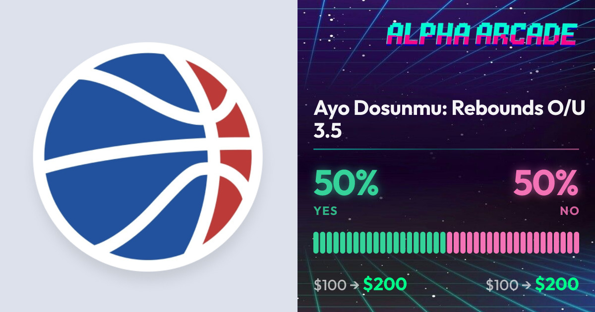 YES 50% / NO 50%