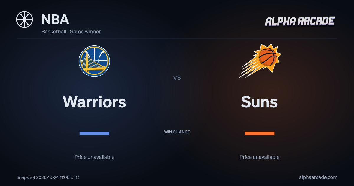 NBA: Warriors — / Suns —