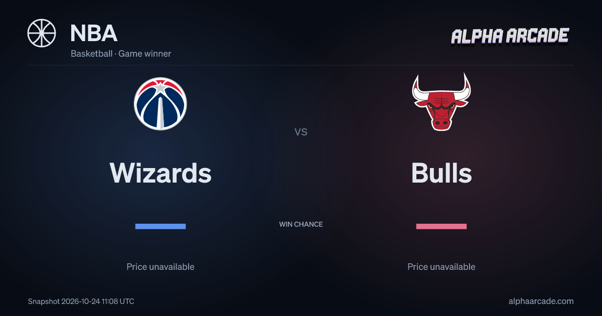 NBA: Wizards — / Bulls —