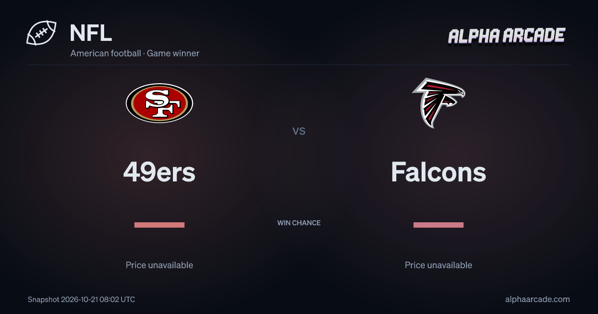 NFL: 49ers — / Falcons —