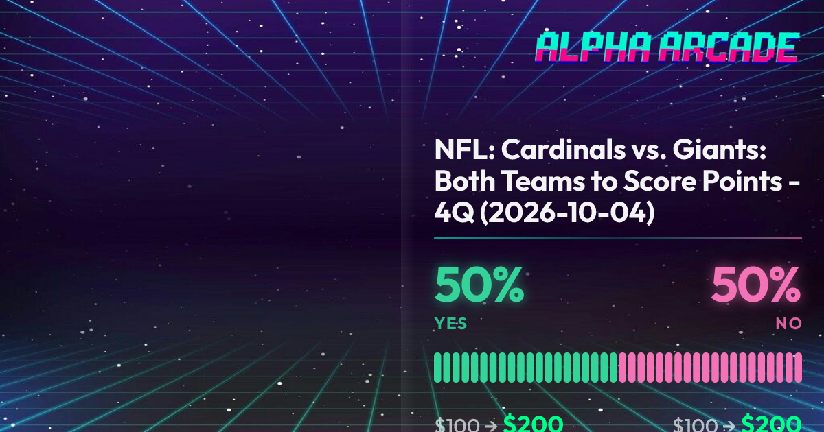YES 50% / NO 50%