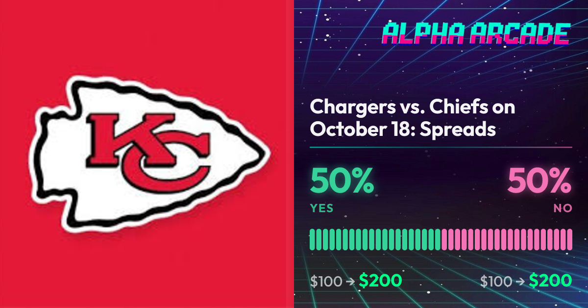 YES 50% / NO 50%
