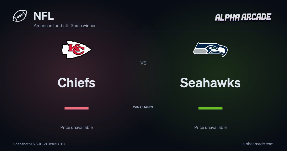 NFL: Chiefs — / Seahawks —