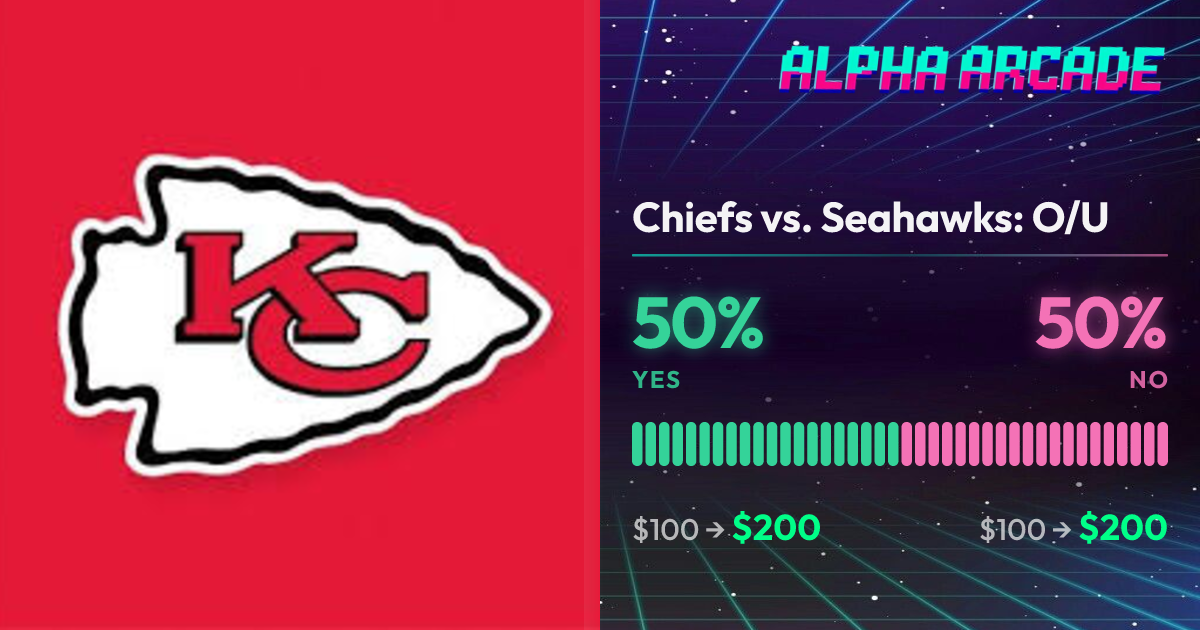 YES 50% / NO 50%