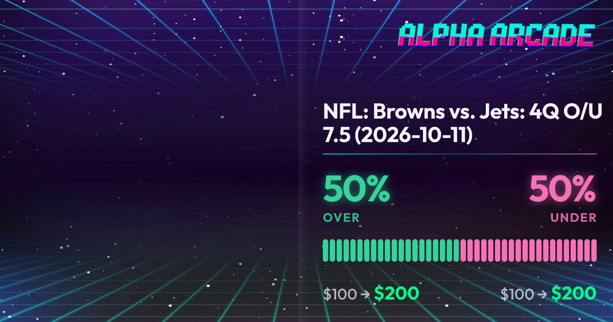 YES 50% / NO 50%