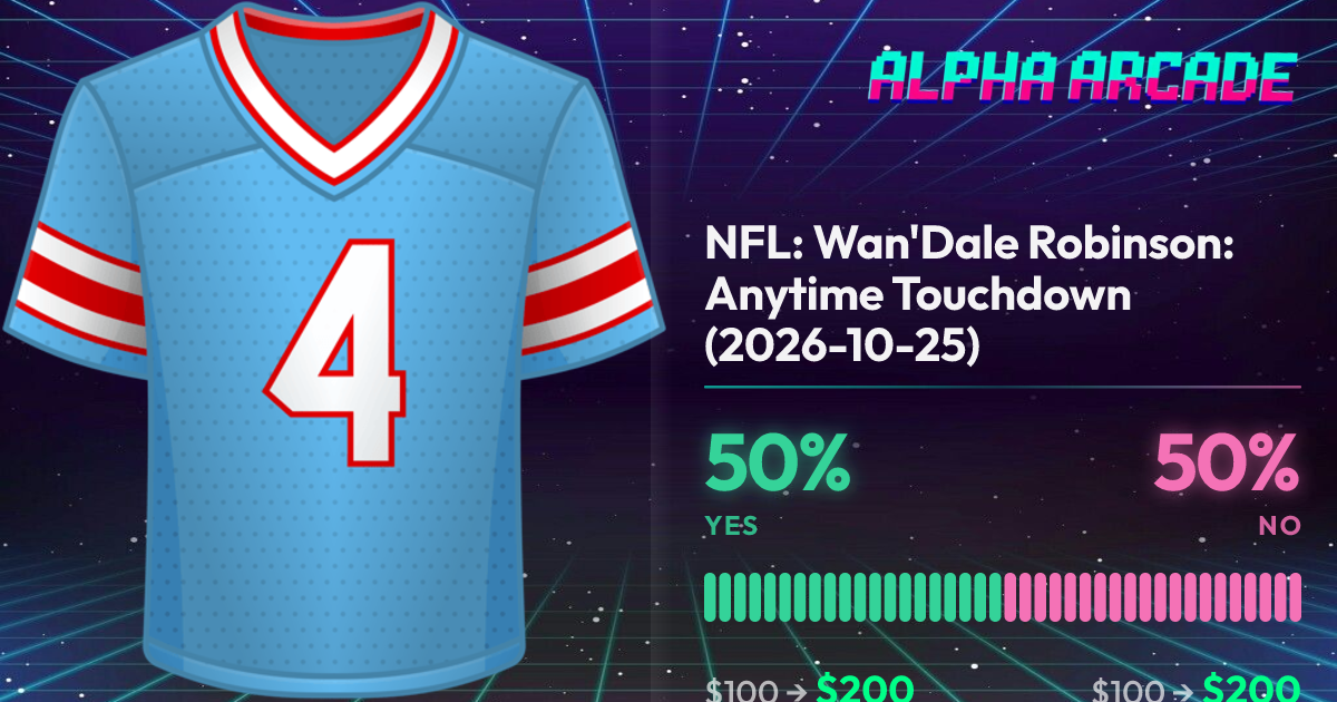 YES 50% / NO 50%